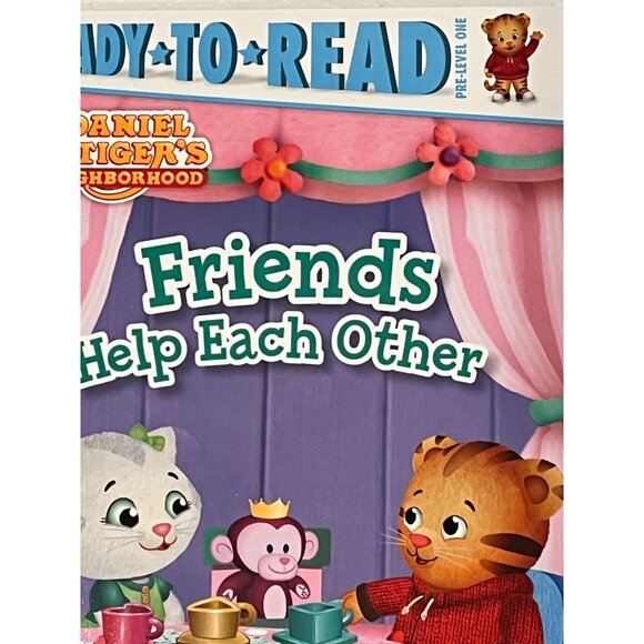 Friends Help Each Other Daniel Tigers Neighborhood Book Kid Fiction Early Reader - Picture 3 of 9